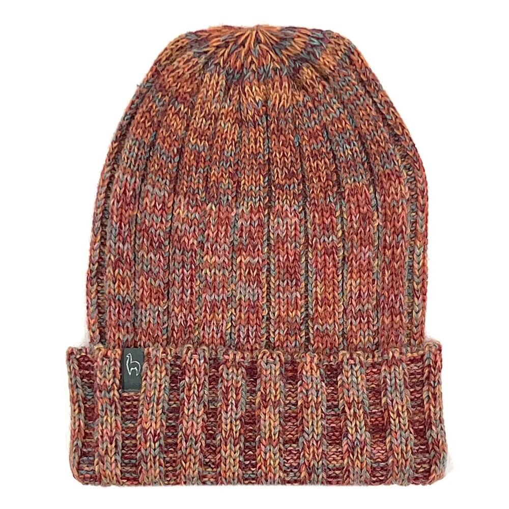 NWT Shupaca Baby Alpaca Beanie Tumeric Spice Orange Soft Warm Lightweight Peru